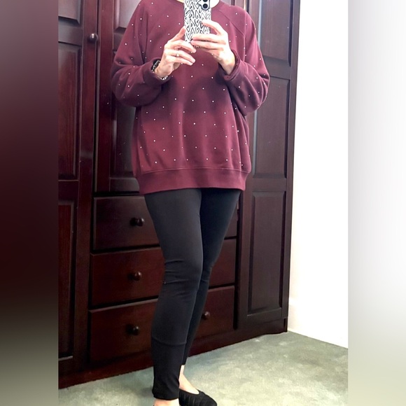 Torrid Rhinestone Sweatshirt - Picture 5 of 9